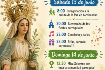 cartel fiesta parroquia 2026